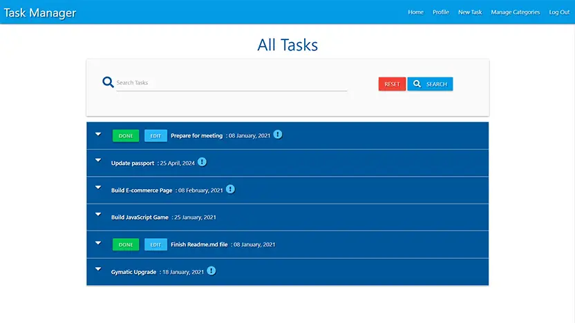 Full Stack Flask app which you can use to manage your tasks
